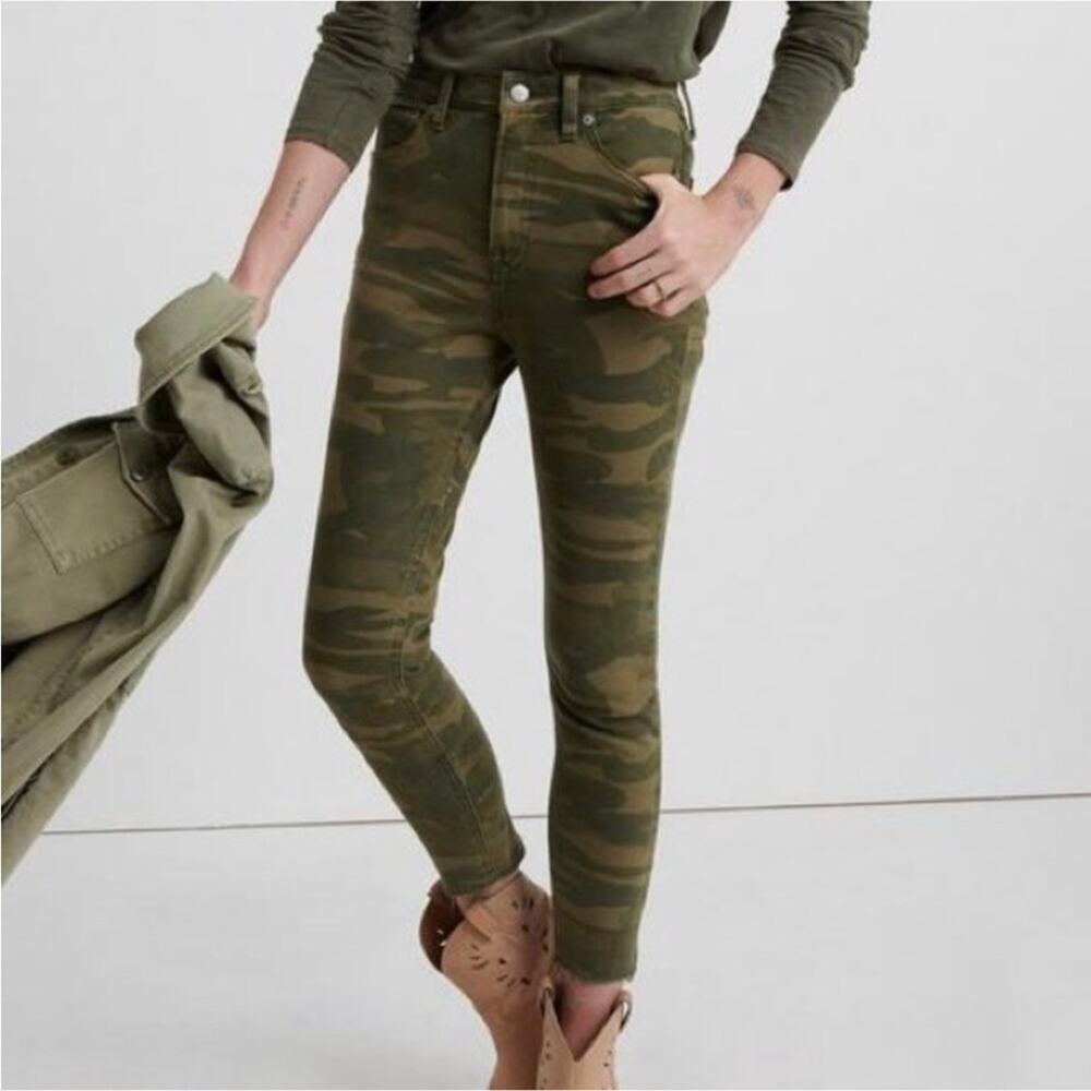 Lucky Brand Bridgette Crop Camo Jeans 00/24